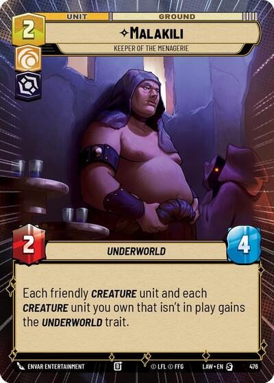 Malakili - Keeper of the Menagerie (Hyperspace)
