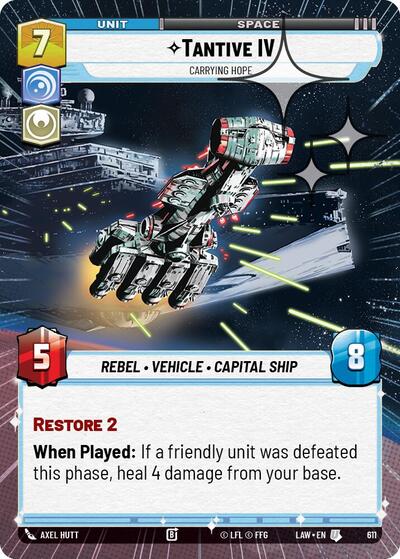 Tantive IV - Carrying Hope (Hyperspace Foil)