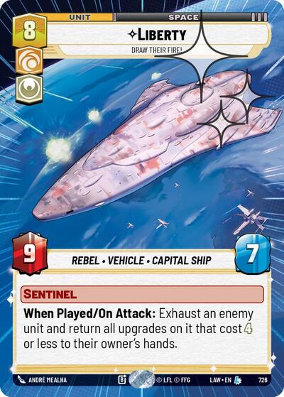 Liberty - Draw Their Fire! (Hyperspace Foil)