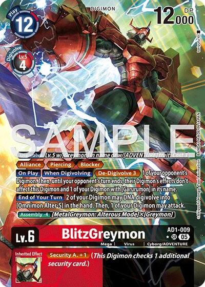 BlitzGreymon (Alternate Art)