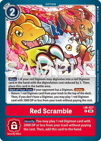 Red Scramble (Reprint)