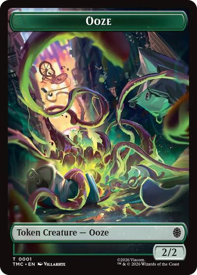 Ooze // Copy Double-Sided Token