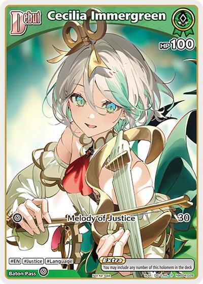 Cecilia Immergreen (P) (hBP04-028)