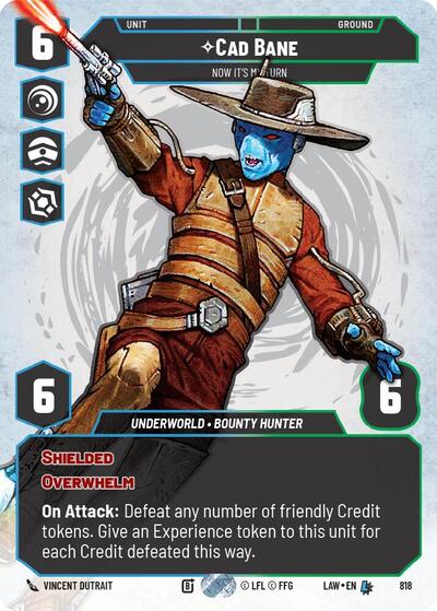 Cad Bane - Now It's My Turn (Prestige)