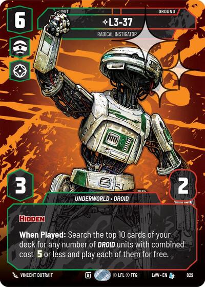 L3-37 - Radical Instigator (Prestige Foil)