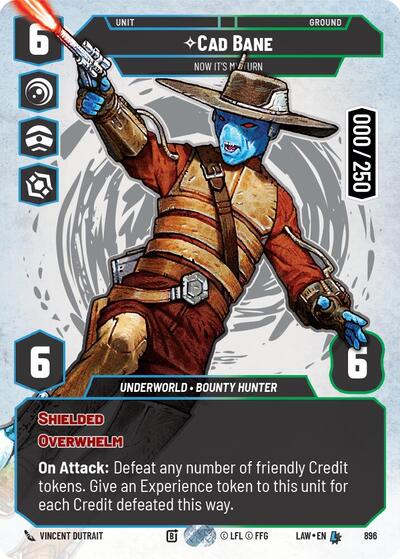 Cad Bane - Now It's My Turn (Serialized)