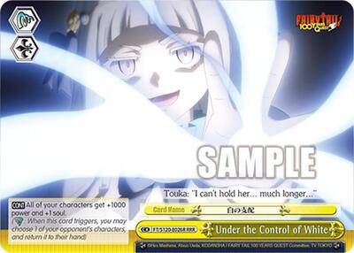 Under the Control of White (RRR)