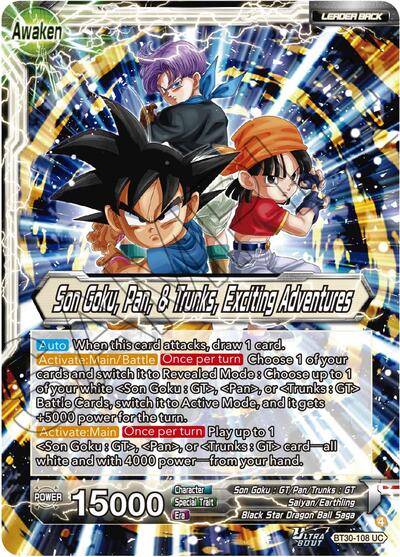 Son Goku, Pan, & Trunks // Son Goku, Pan, & Trunks, Exciting Adventures