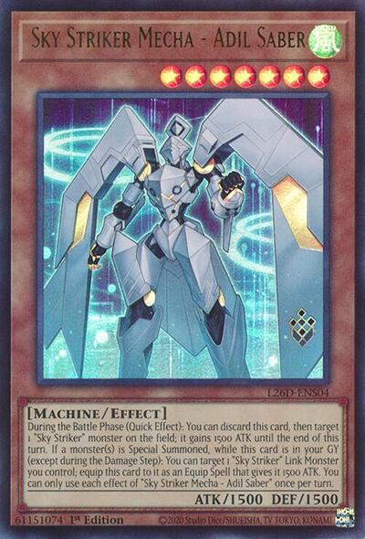 Sky Striker Mecha - Adil Saber