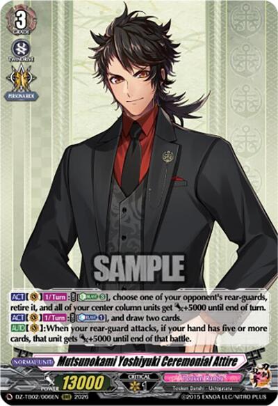 Mutsunokami Yoshiyuki Ceremonial Attire