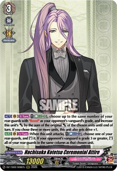 Hachisuka Kotetsu Ceremonial Attire