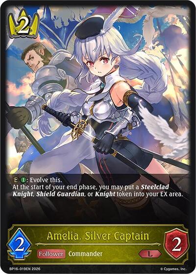 Amelia, Silver Captain