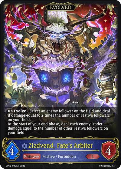 Zizdvend, Fate's Arbiter (Evolved)
