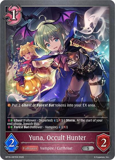 Yuna, Occult Hunter