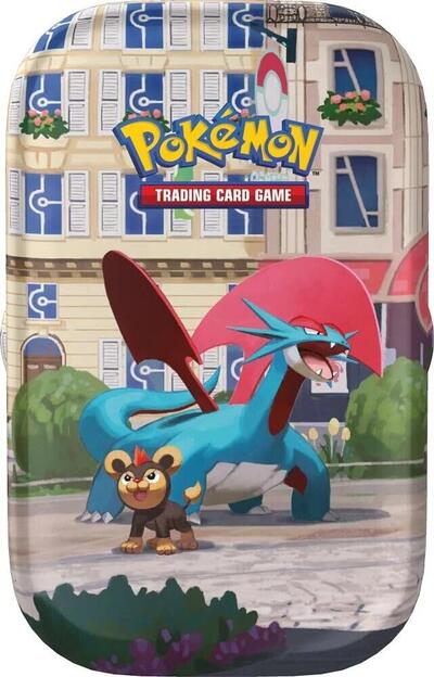 Lumiose City Mini Tin [Salamence & Litleo]
