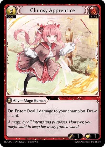 Clumsy Apprentice (125A)