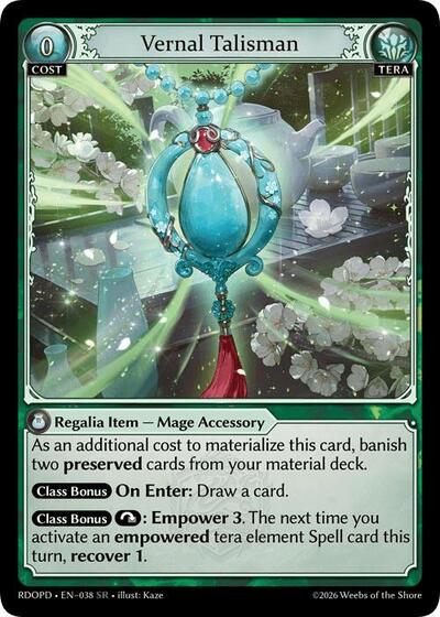 Vernal Talisman