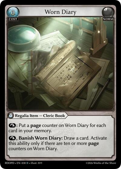 Worn Diary