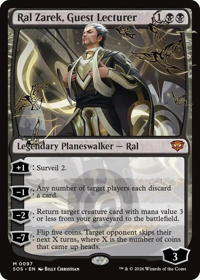 Ral Zarek, Guest Lecturer