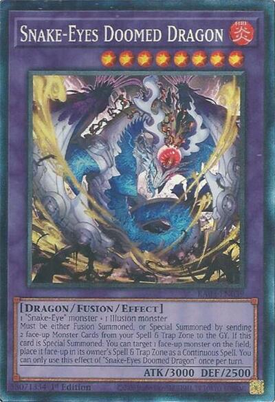 Snake-Eyes Doomed Dragon (PCR)