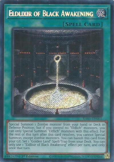 Eldlixir of Black Awakening (Secret Rare)