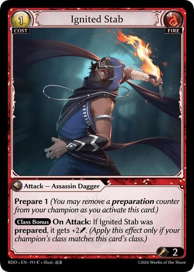 Ignited Stab