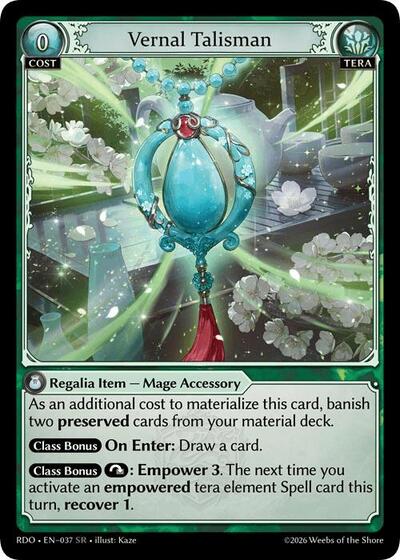 Vernal Talisman