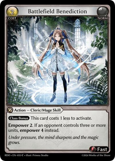 Battlefield Benediction (Curio Foil)