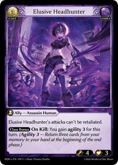Elusive Headhunter (Curio Foil)