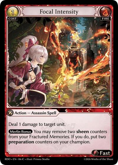Focal Intensity (Curio Foil)