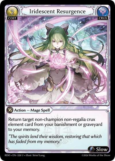 Iridescent Resurgence (Curio Foil)