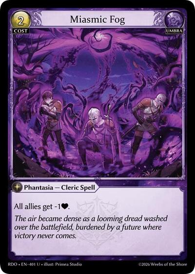 Miasmic Fog (Curio Foil)