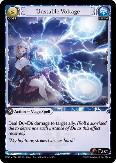 Unstable Voltage (Curio Foil)