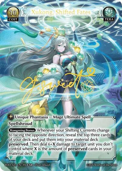 Xukong, Shifted Fates