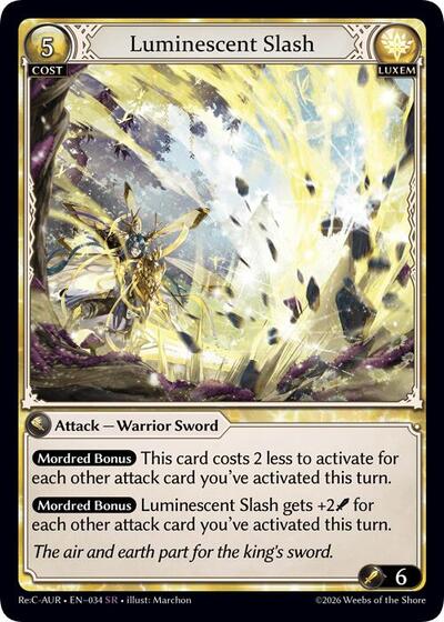 Luminescent Slash