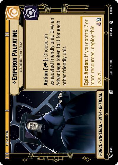 Emperor Palpatine - According to My Design
