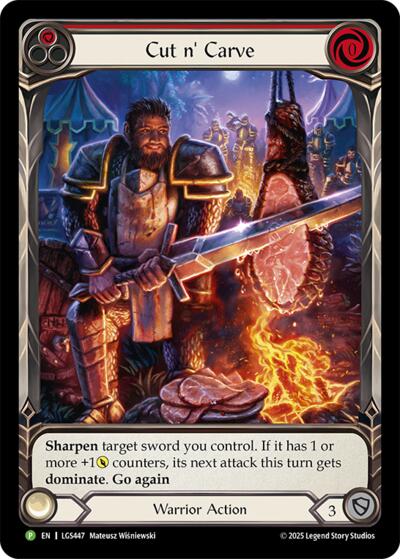 Cut N' Carve (Red) (Extended Art)