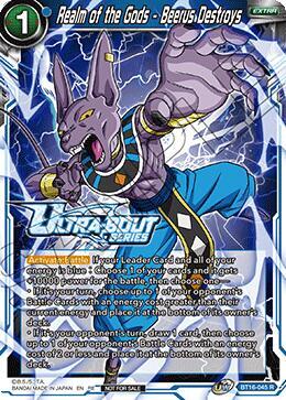 Realm of the Gods - Beerus Destroys (Event Pack 18)