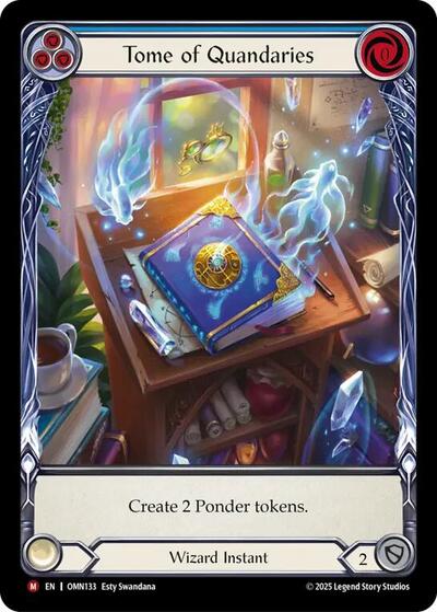 Tome of Quandaries (Blue) (Extended Art)
