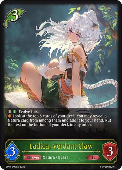Ladica, Verdant Claw