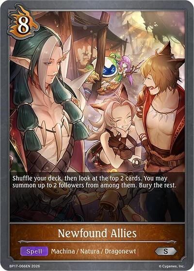 Newfound Allies