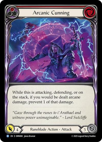 Arcanic Cunning (Red)