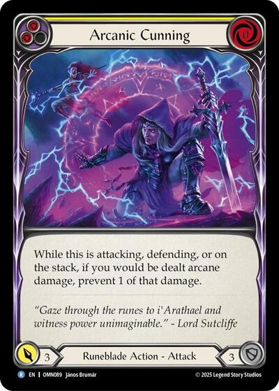 Arcanic Cunning (Yellow)