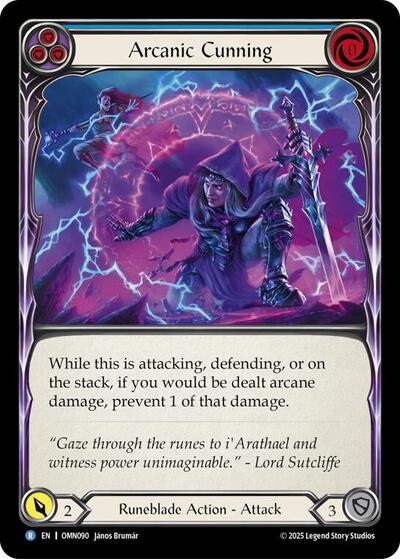 Arcanic Cunning (Blue)