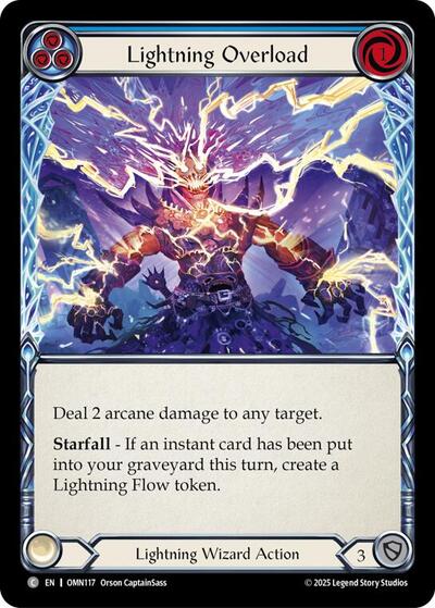 Lightning Overload (Blue)