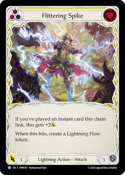 Flittering Spike (Yellow)