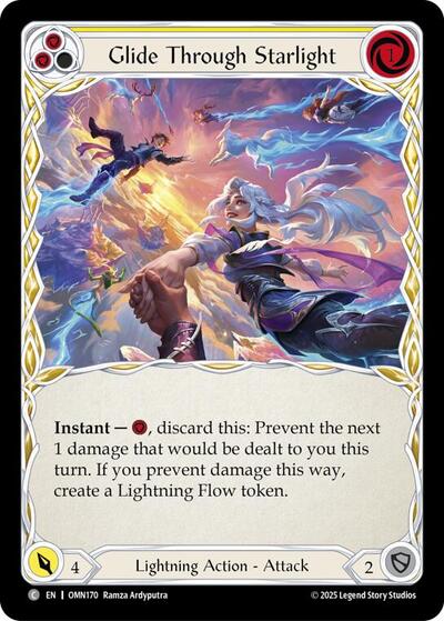 Glide Through Starlight (Yellow)