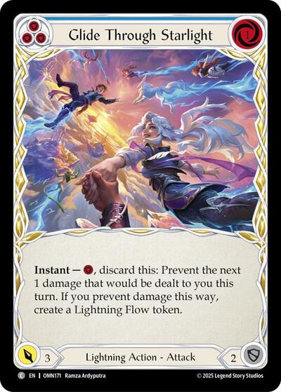 Glide Through Starlight (Blue)