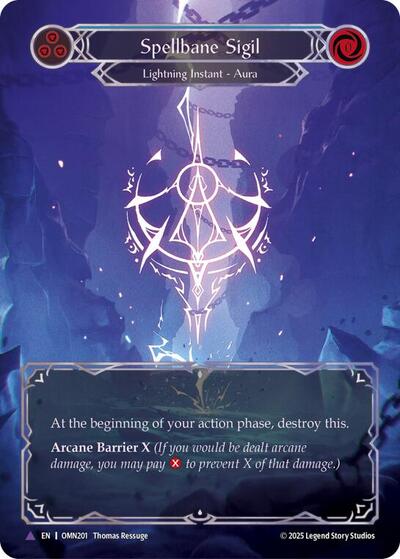 Spellbane Sigil (Blue) (Marvel)
