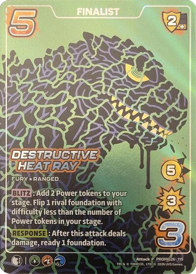 Destructive Heat Ray (Finalist)